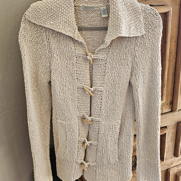 Maurices Sweaters - Maurices Size S Cozy Beige Chunky Cable Knit Cardigan Sweater